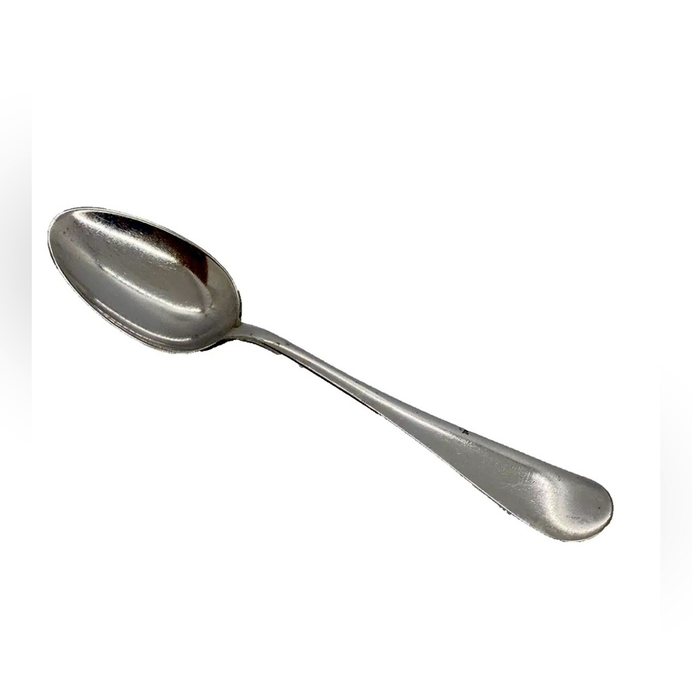 1850 Rogers & Bro 6” Silver Plate Teaspoon Windsor Pattern No Monogram Antique